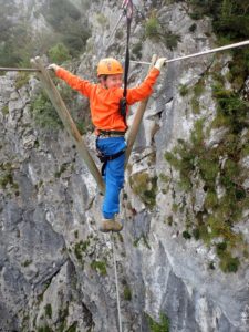 Roc'Aventure activités outdoor pleine nature via ferrata ariège couserans