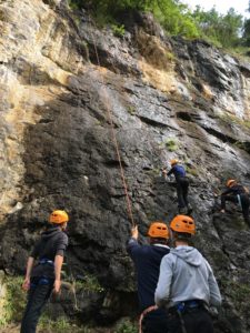 escalade ; Prat Bonrepaux ; Institutions; centre de loisirs; vacances ; scout ; St-Girons