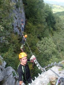 Couserans roc aventure moulis enterrement de vie de garçon st girons horizon vertical